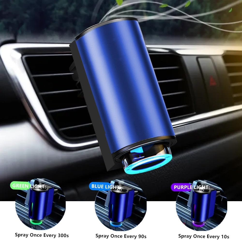 Car Aromatherapy，Smart Car Air Freshener，Air Freshener Diffuser，Rechargeable Aroma Diffuser Humidifier，Essential Oil Diffuser